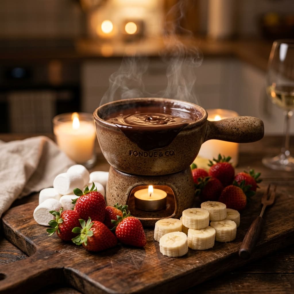 Fondue de Chocolate Clássico (Fácil e Rápido)