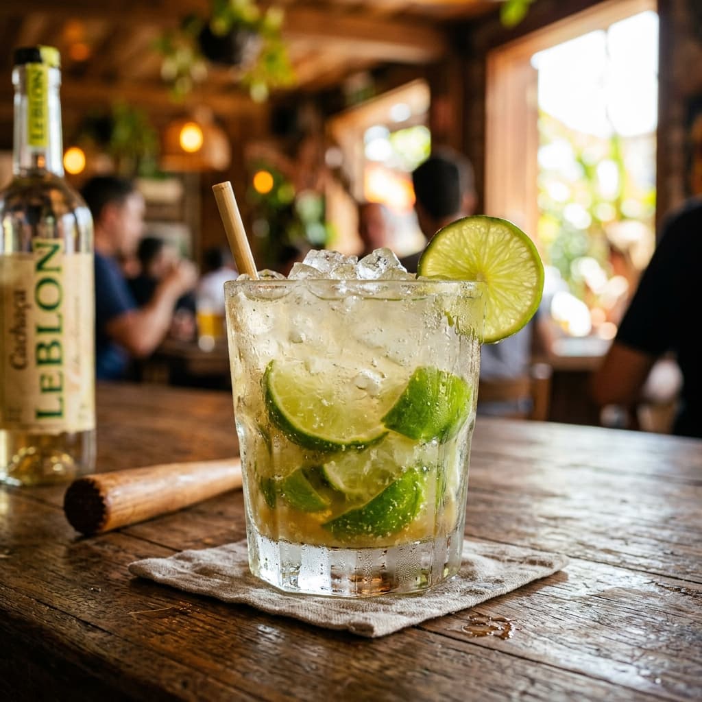 A Verdadeira Caipirinha de Limão Taiti