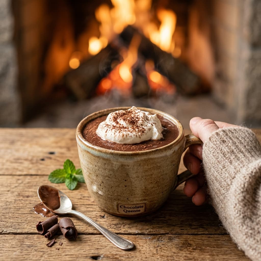 Chocolate Quente Espesso e Cremoso (Estilo Europeu)